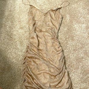 Gold Bodycon Dress